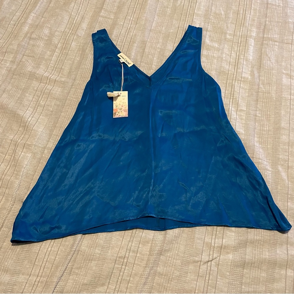 Johnny Was V-Neck Tank Top NWT